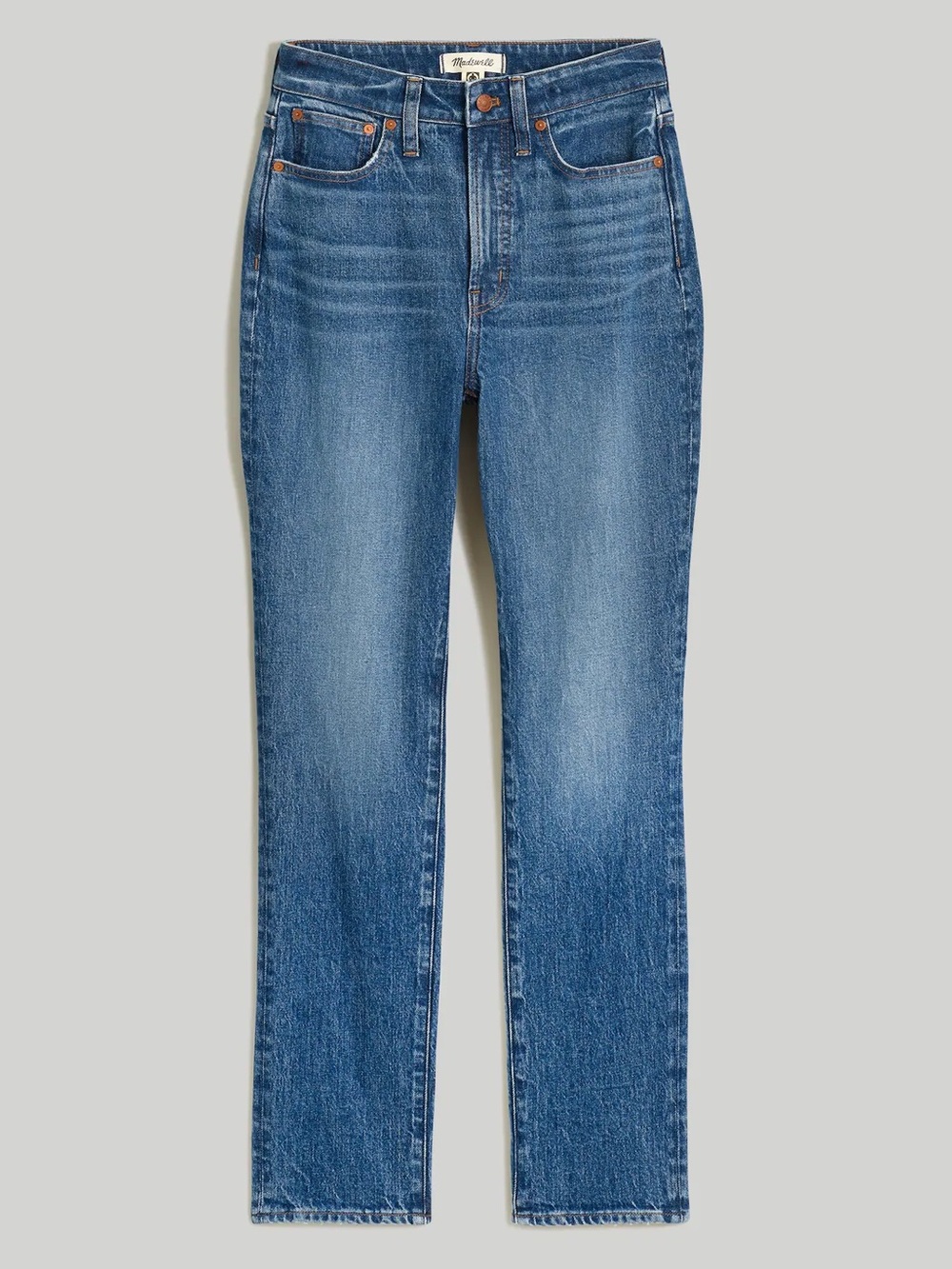 Madewell Curvy Perfect Vintage Jean - Size 27 Medium Blue Decatur Wash